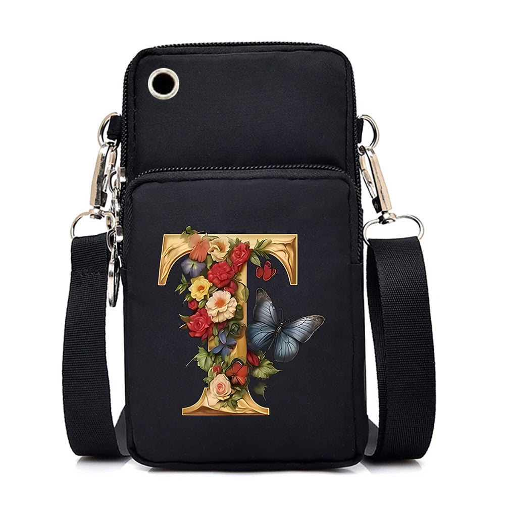 Sacs à bandoulière en cuir souple pour téléphone portable pour femmes