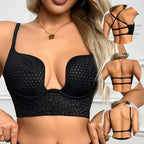 Soutien-gorge croisé en U pour femmes