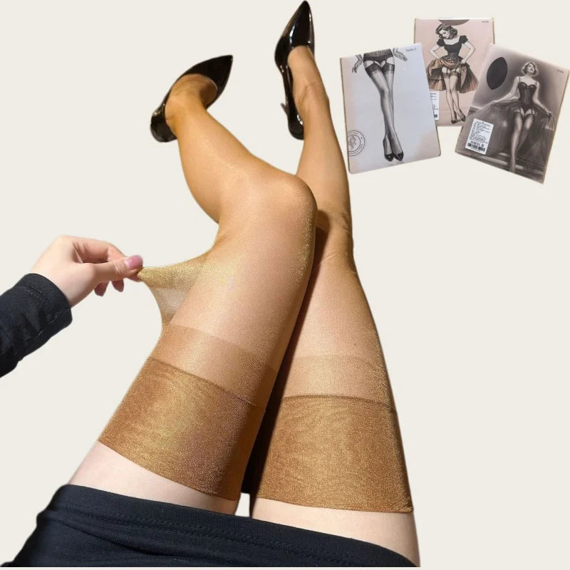 Bas transparents extra longs pour femmes