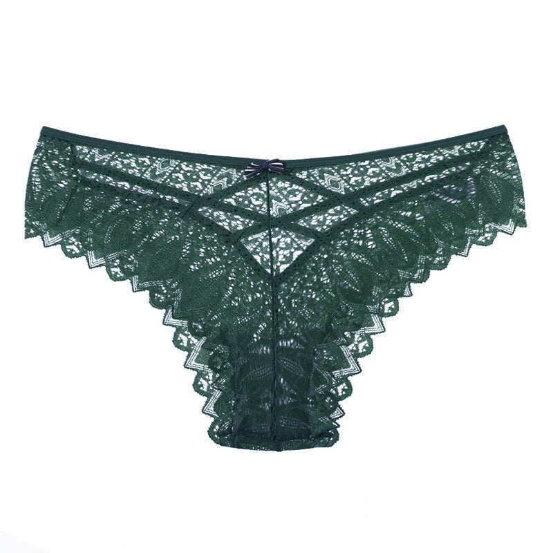 Culotte taille basse en dentelle pour femmes