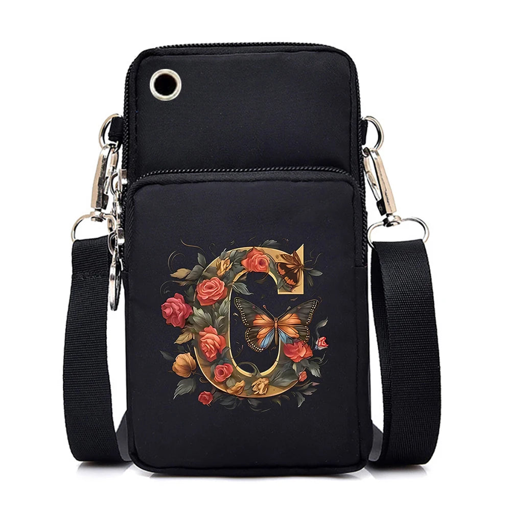 Sacs à bandoulière en cuir souple pour téléphone portable pour femmes