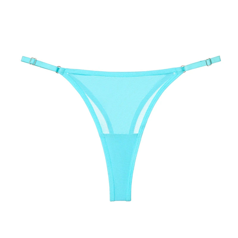 String Femme – Dentelle Transparente