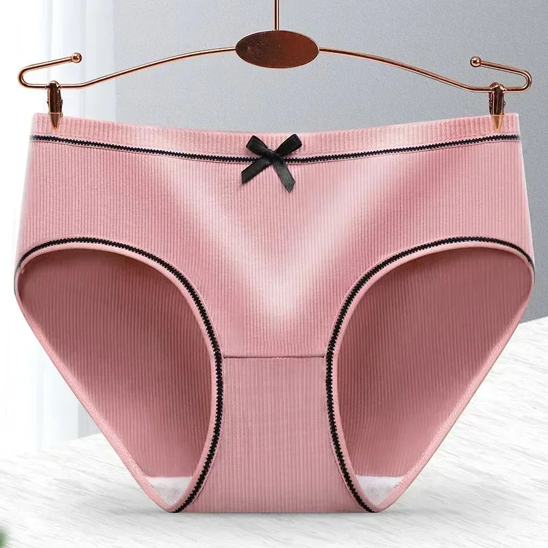 Culottes en coton avec nœud pour femmes
