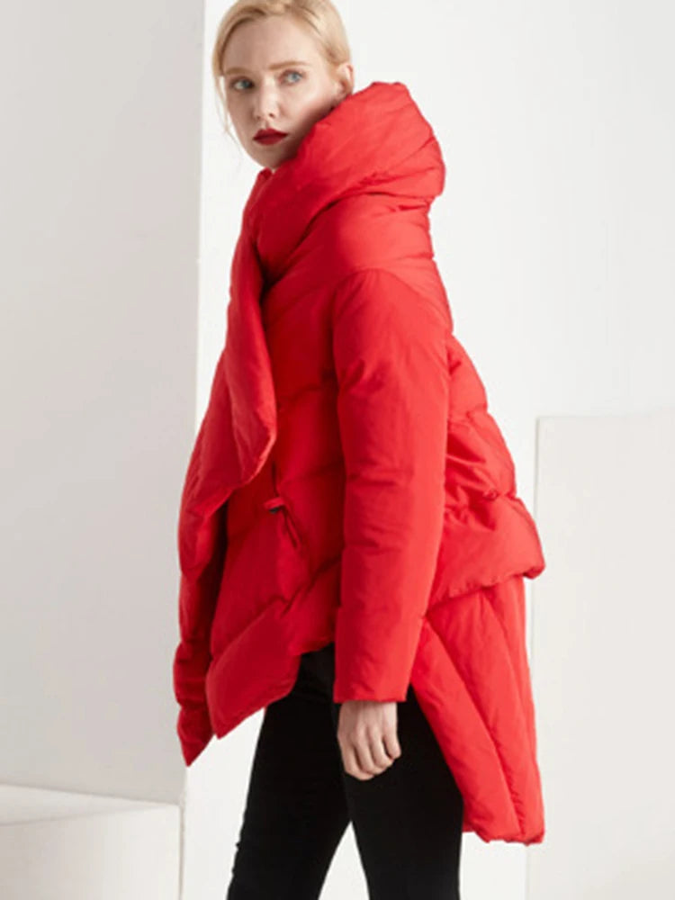 Manteau Matelassé d’Hiver Femme – Grande Taille