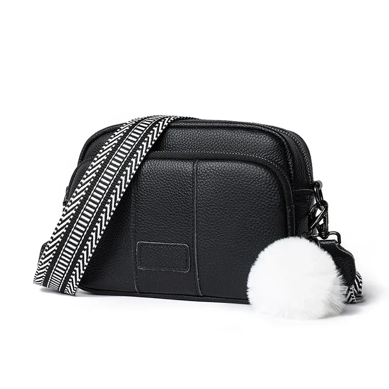 Sac à main en cuir véritable pour femmes