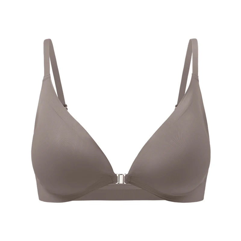 Soutien-gorge avec ouverture avant amovible goutte d'eau  pour femmes