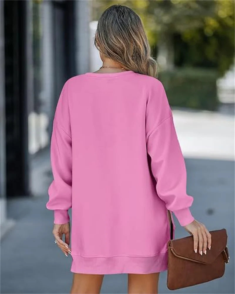 Sweat col rond à manches longues pour femmes