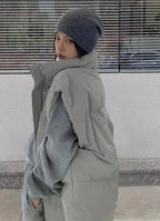 Veste en duvet de coton pour femmes