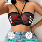 Soutien-gorge grande taille à décolleté plongeant pour femmes