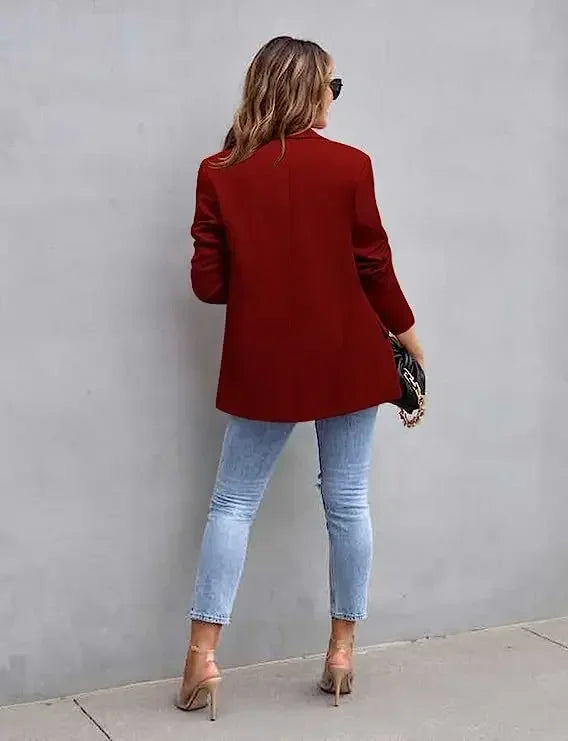 Blazer à manches longues pour femmes
