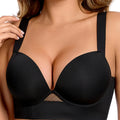 Soutien-gorge sans couture Push Up profond V plongeant pour femmes