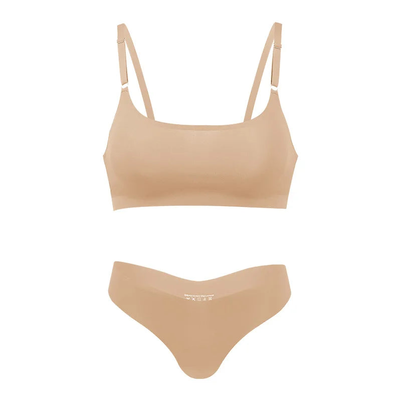soutien-gorge et string de haute qualité sans couture pour femmes