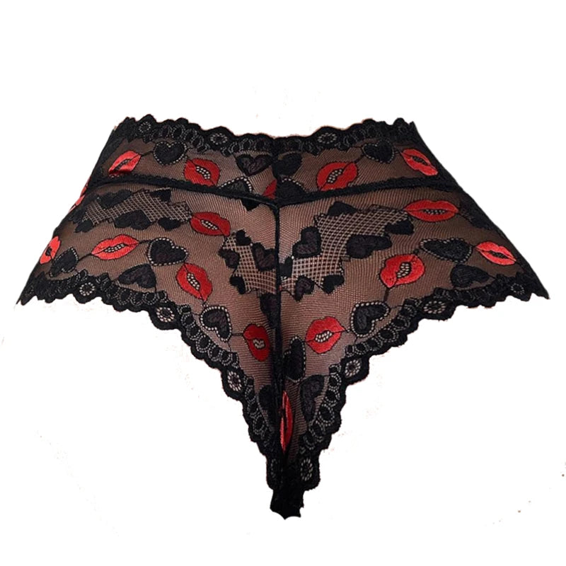 Culotte en dentelle creux pour femmes