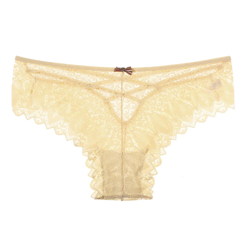 Culotte taille basse en dentelle pour femmes