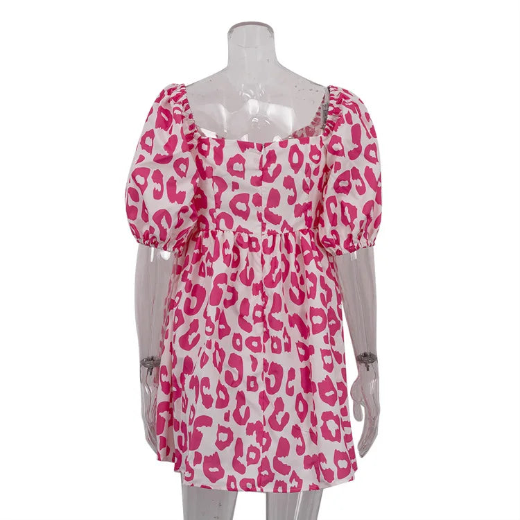 Robe d’Été Ample Femme – Imprimé