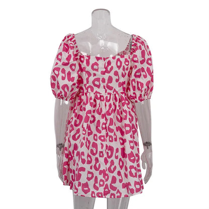 Robe d’Été Ample Femme – Imprimé