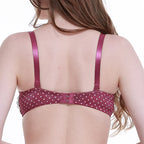 Soutien-gorge sexy à pois pour femmes