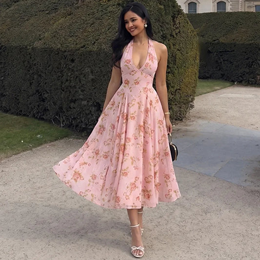 Robe Longue Fleurie Femme – Style Bohème