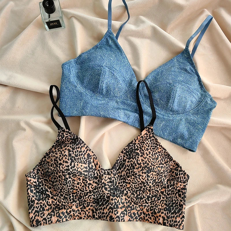 Soutien-gorge confortable sans fil sans couture pour femmes
