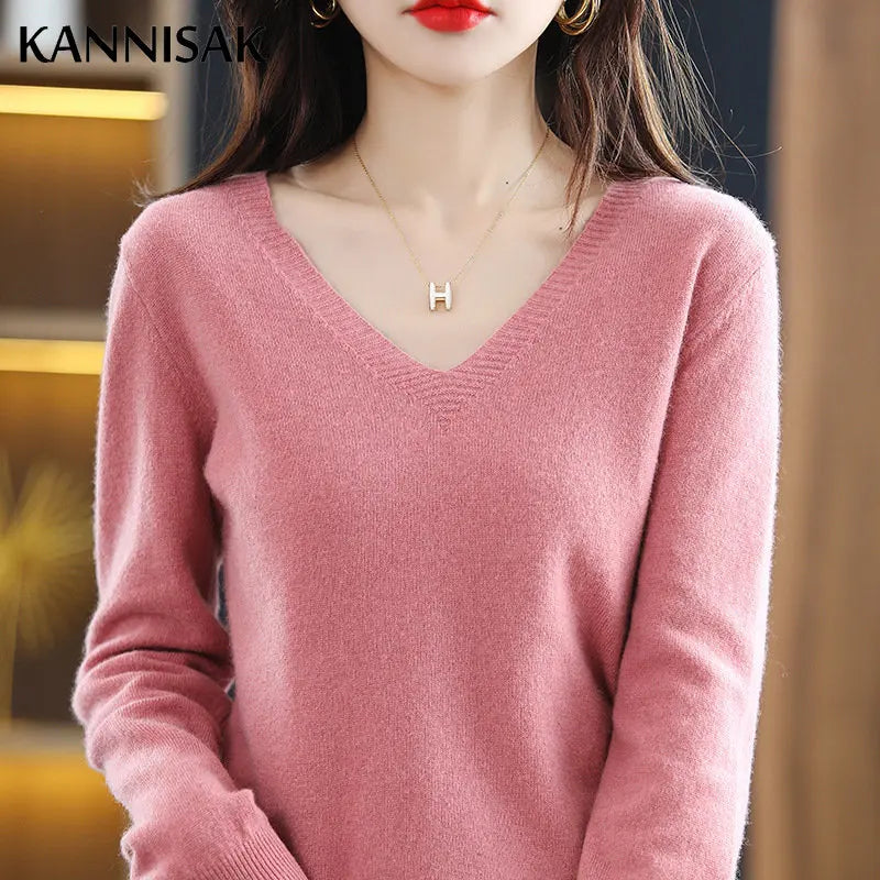 Pull à coupe ajustée pour femmes