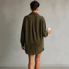 Robe courte ample et décontractée pour femmes