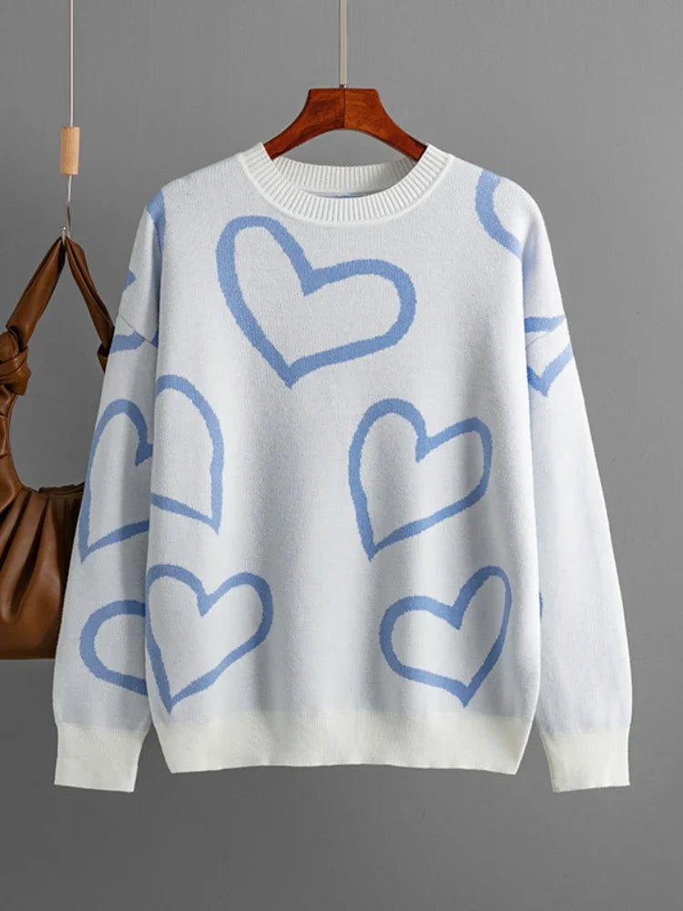 Pull à col rond pour femmes