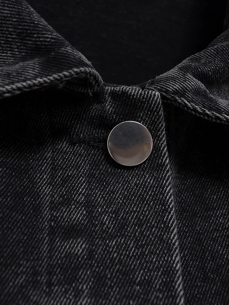 Veste courte en jean pour femmes