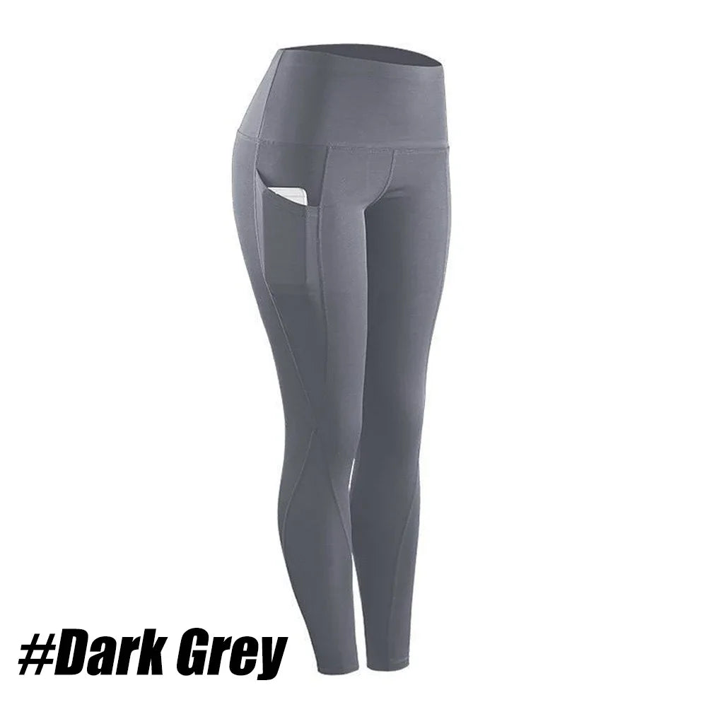 Pantalon de Yoga Grande Taille Femme – Avec Poches