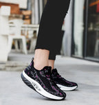 Baskets compensées pour femmes