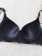 Soutien-gorge sexy brodé avec lettres pour femmes