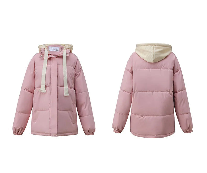 Parka courte d'hiver pour femmes
