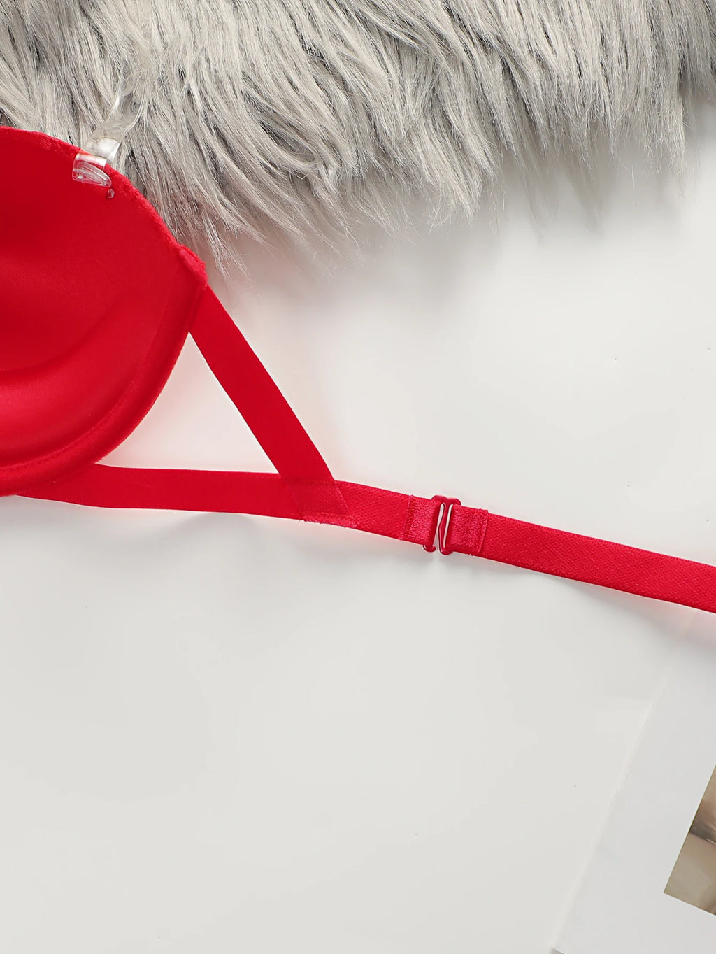 Soutien-gorge transparent antidérapant à double usage pour femmes