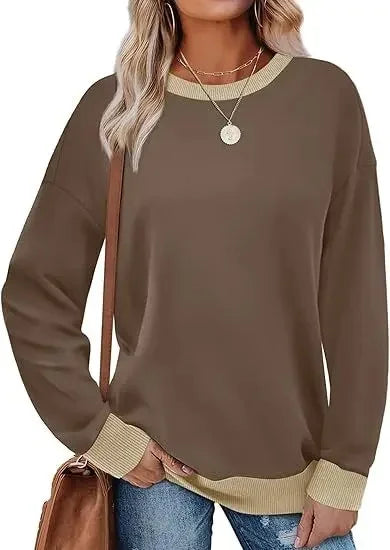 Sweat-shirt ample pour femmes