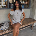 Ensemble jupe courte en tricot pour femmes