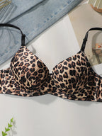 Soutien-gorge imprimé léopard Sexy pour femmes