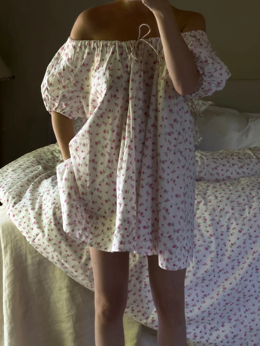 Mini robe vintage à carreaux pour femmes