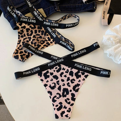 String Léopard Femme – Taille Basse et Tissu Soyeux