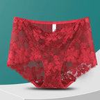 Culotte en dentelle florale pour femmes