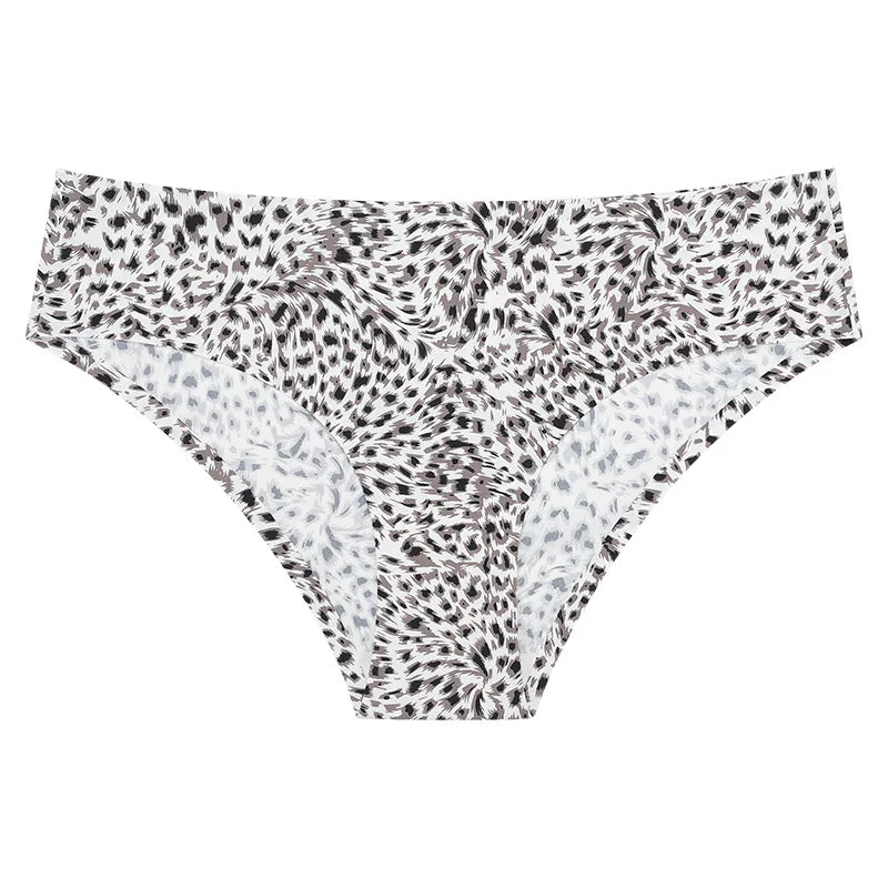 Culotte sans couture à imprimé léopard pour femmes