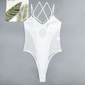 Body sans manches et col en V pour femmes