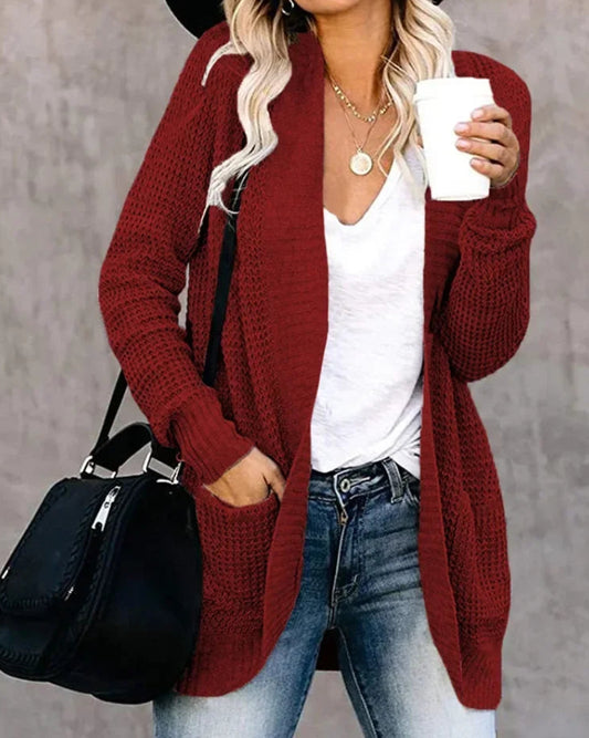 Gilet Femme en Maille – Look Décontracté