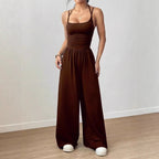 Ensembles deux pièces avec pantalon slim pour femmes