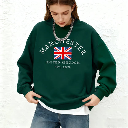 Sweat-Shirt Femme – Col Rond et Style Pop