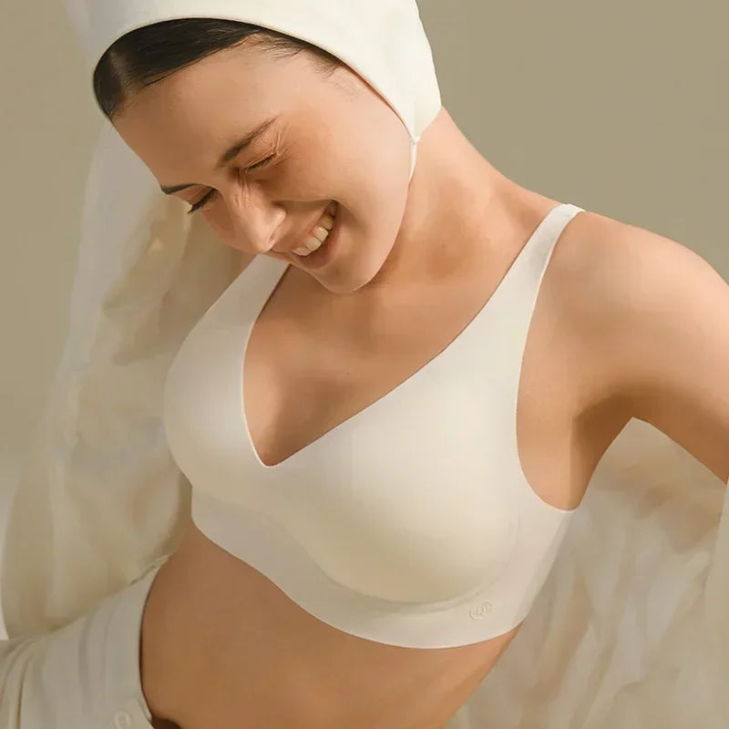 Soutien-gorge Push Up sans couture sans fil  pour femmes