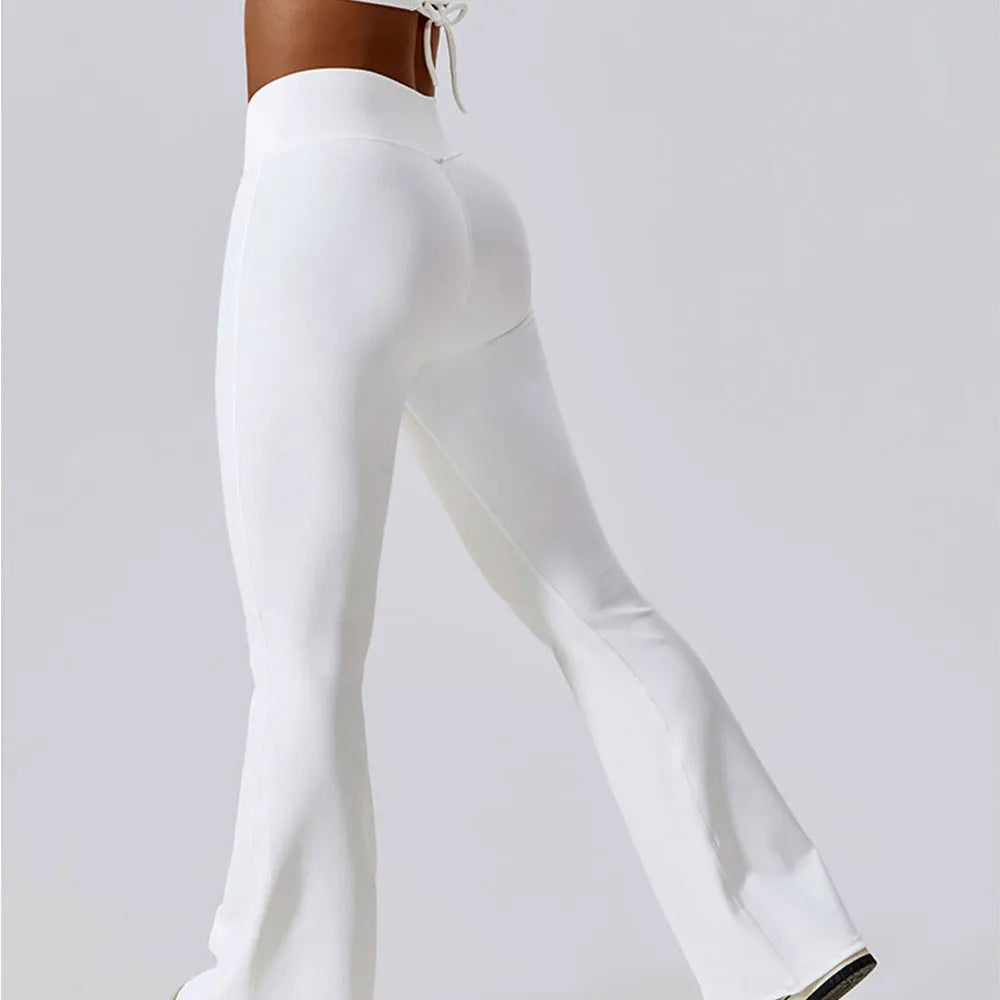 Leggings de Yoga taille croisée pour femmes