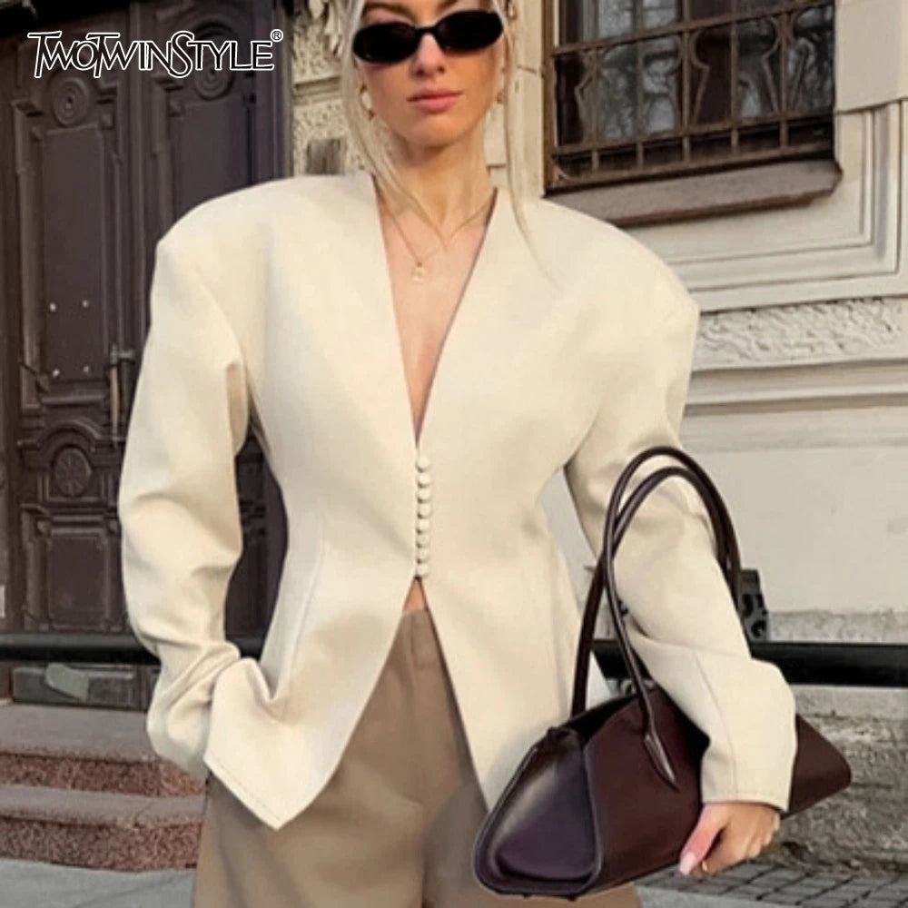 Veste fendue pour femmes