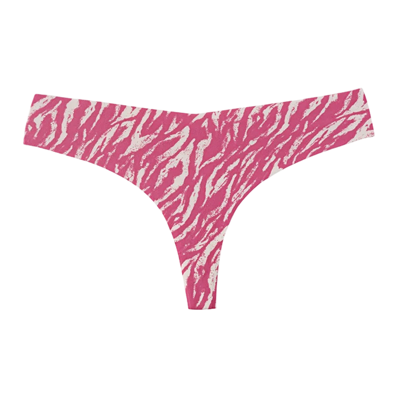String taille basse sans couture pour femmes