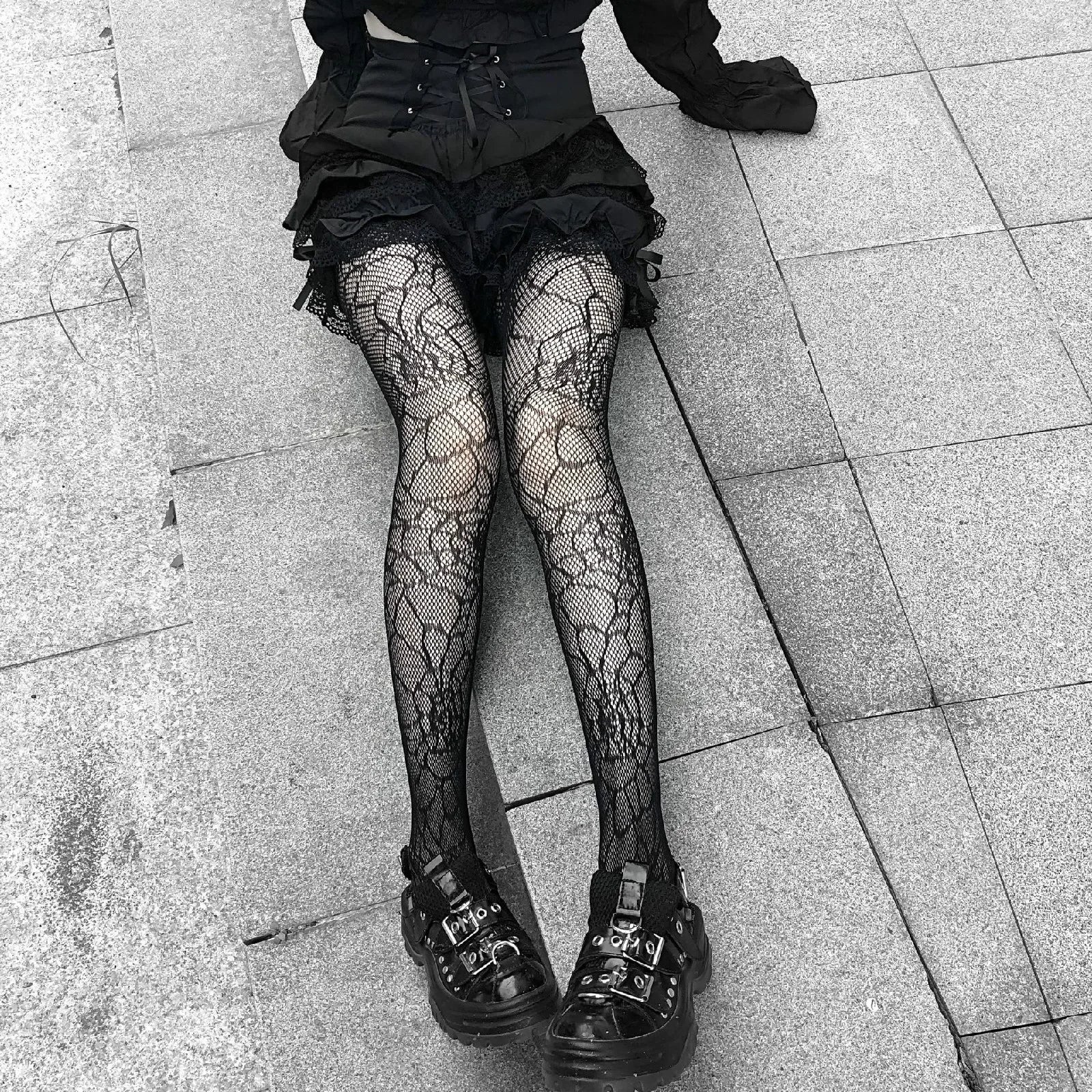 Collants en résille pour femmes