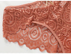 Culottes sexy en dentelle taille basse pour femmes