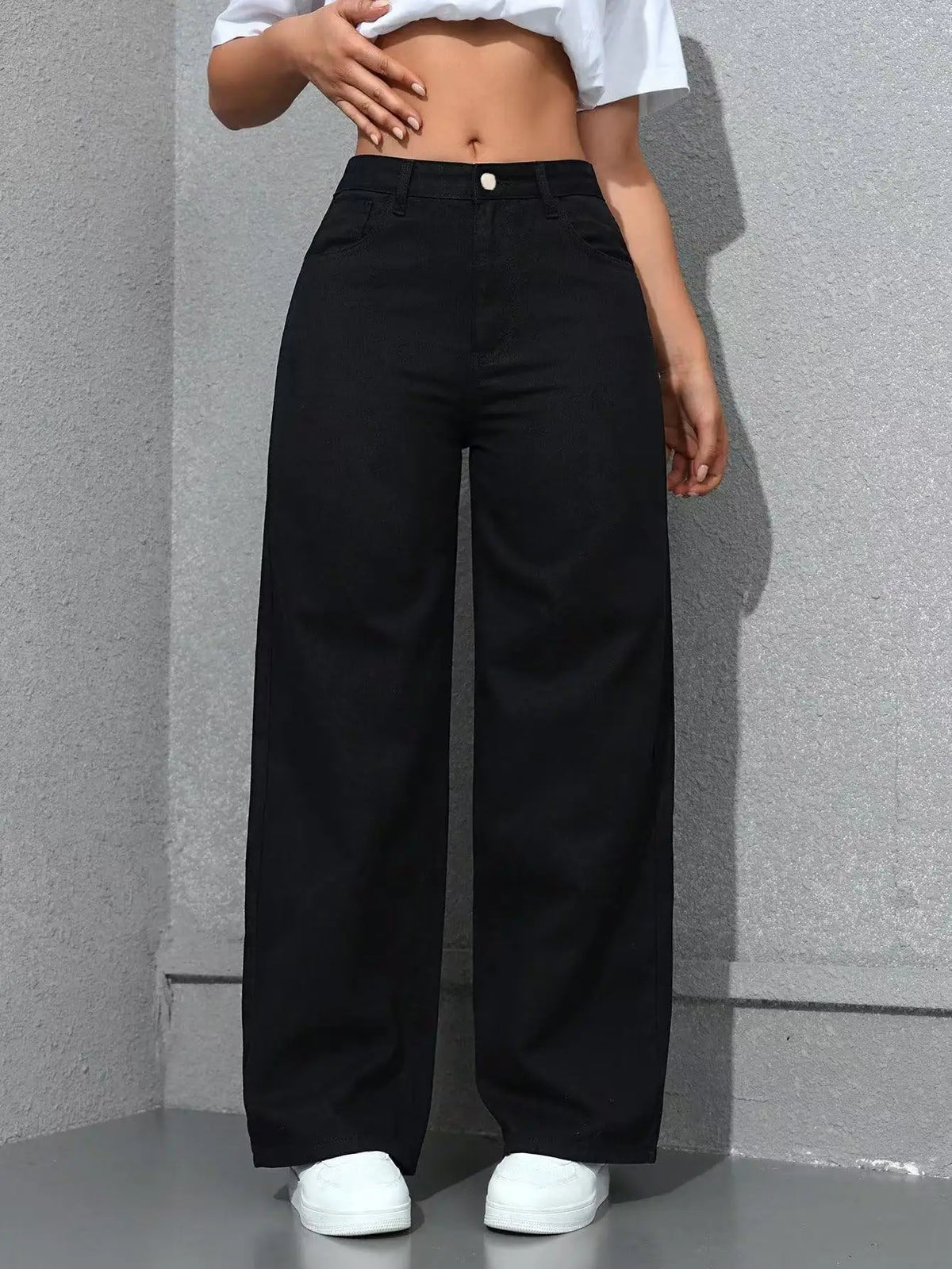 Jean Baggy Femme – Coupe Ample Streetwear